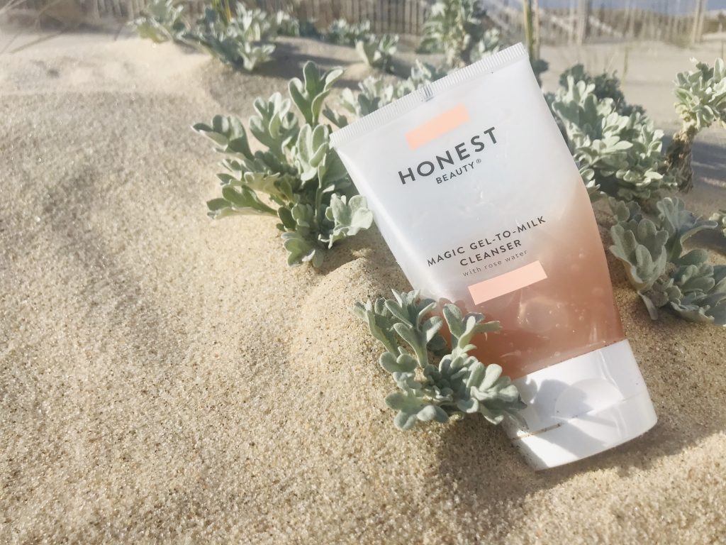 Review of Honest Beauty products:  a great sensitive skin cleanser